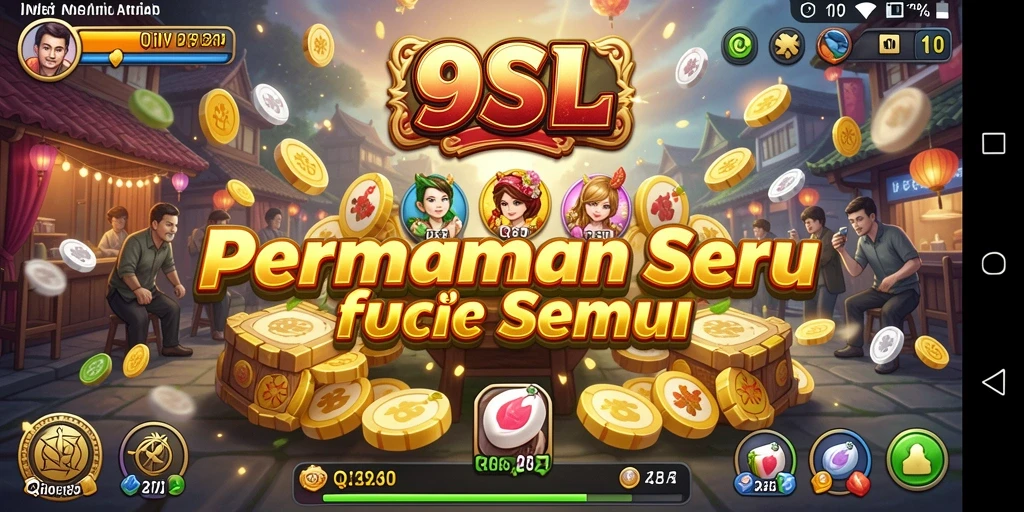 Tampilan menarik gameplay QiuQiu di 9SL.