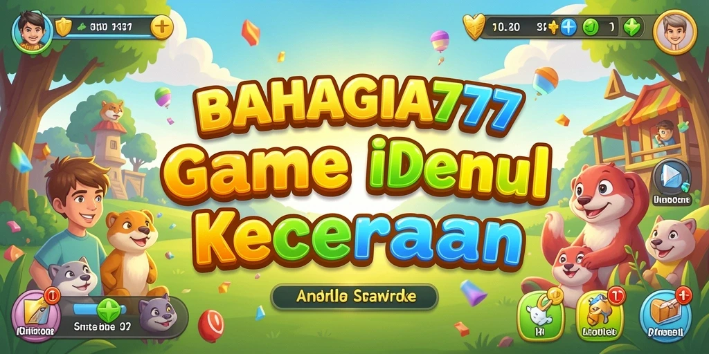 Screenshot gameplay BAHAGIA777 menampilkan interaksi karakter yang menawan dan grafis yang menarik.