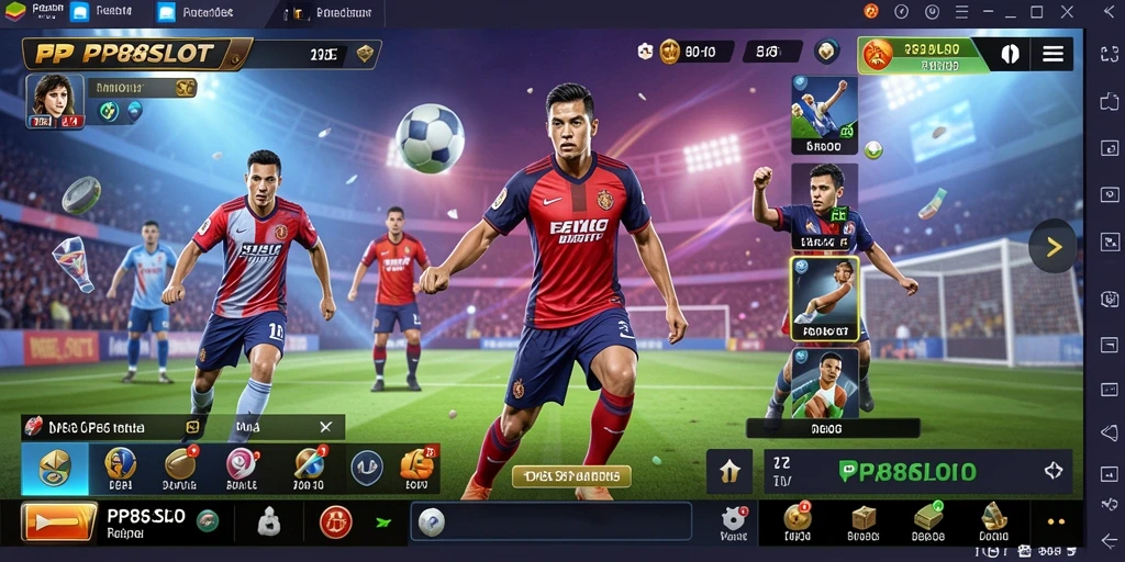 Tampilan permainan PP88SLOT dengan grafis yang menarik dan gameplay yang seru.